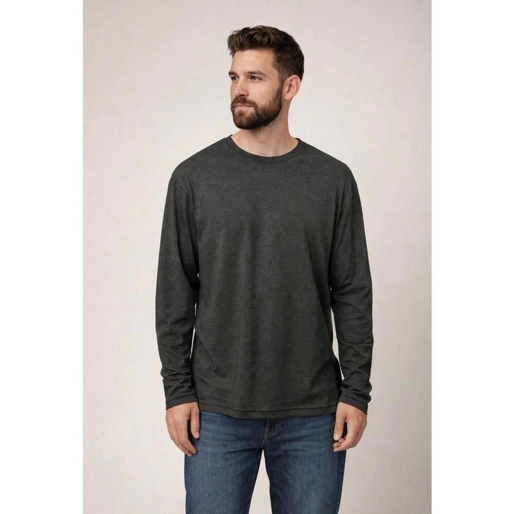 Tommy Bahama Gray Long Sleeve Shirt Men's Large